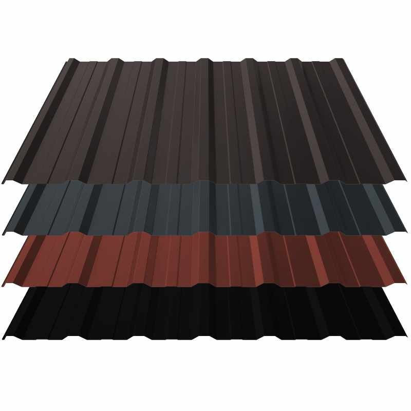 ThyssenKrupp ICE Crystal Trapezblech T18+ Dach aus Stahl in Mehrfarbig mit 0,50 mm Materialstärke - Bild 1