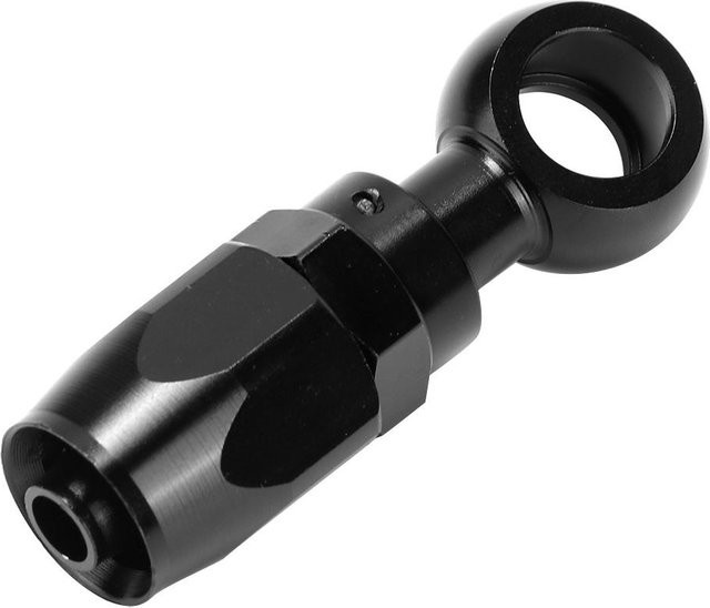 Neoglint AN6 Schlauchanschluss Drehverschraubung Adapter auf Banjo in Schwarz, Durchmesser 0,47 Zoll - Bild 1