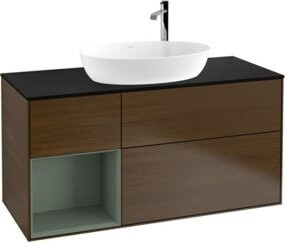 V&B Waschtischunterschrank Finion Wandbeleuchtung in lackierter Ausführung, Breite: 120 cm, Tiefe: 50,1 cm, Höhe: 50,1 cm - Bild 1