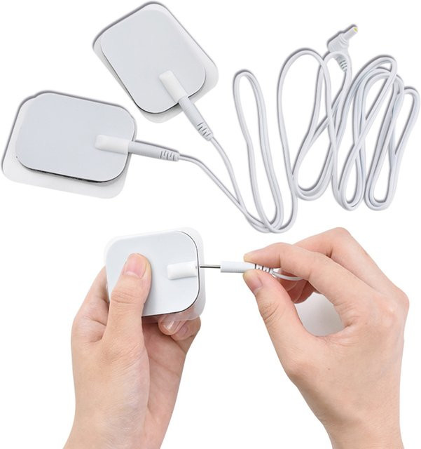 Raiuleko Elektrodenkabel für Elektrostimulatoren und TENS-Massagegeräte - Bild 1