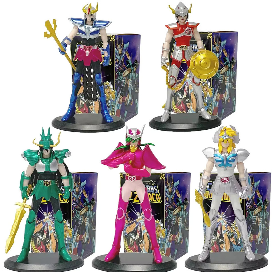 Bandai Saint Seiya Zi Long Glacier, Action Figure, 5-teiliges Set - Bild 3