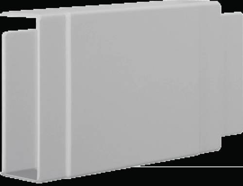 Hager T-Stück M54167035 grau aus Kunststoff B: 110 mm, H: 40 mm - Bild 1