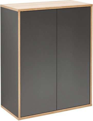 Fackelmann Doppel-Midischrank FINN in Anthrazit mit 2 Türen, B/H/T: 60 x 75 x 30,5 cm - Bild 1