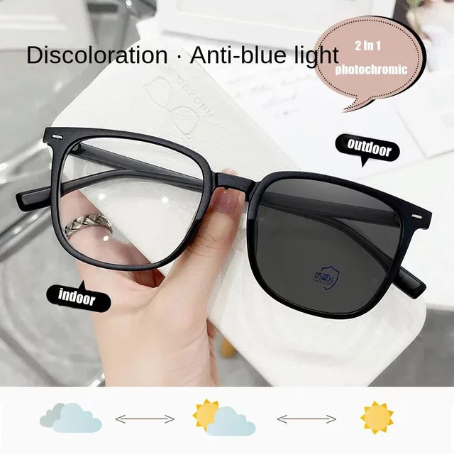RUISIMO Korrektionsbrille, quadratisch, Vollrand, Kunststoff, schwarz, Unisex - Bild 1