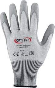 Feldtmann Arbeitshandschuh SOFT CUT in Grau, Größe 8, PSA II nach EN 420 und EN 388 mit PU-Beschichtung - Bild 1
