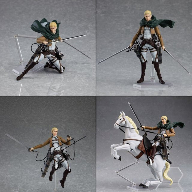 Bandai Attack on Titan Figma 446 Kapitän Alvin, Actionfigur, Einzelfigur - Bild 1