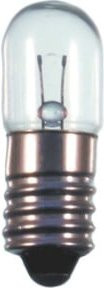 Scharnberger Hasenbein Röhrenlampe transparent E10 24-30V 2W 10x28mm - Bild 1