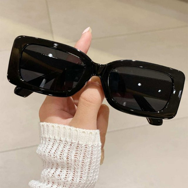 FEYE Sonnenbrille, quadratisch, Vollrand, Kunststoff, schwarz, mehrfarbig, Unisex - Bild 1