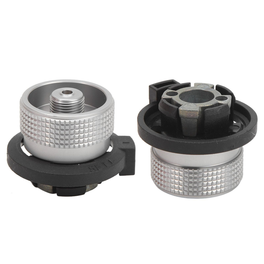 Fishine Butangasherd-Adapter IPB Schraubtyp für Butan-Gaskartuschen aus Aluminiumlegierung in Silber - Bild 5