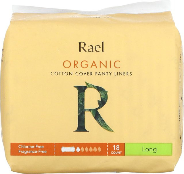 Rael Slip-Einlage mit Bio-Baumwollbezug, Lang, 18 Stück, beige, Damen - Bild 1