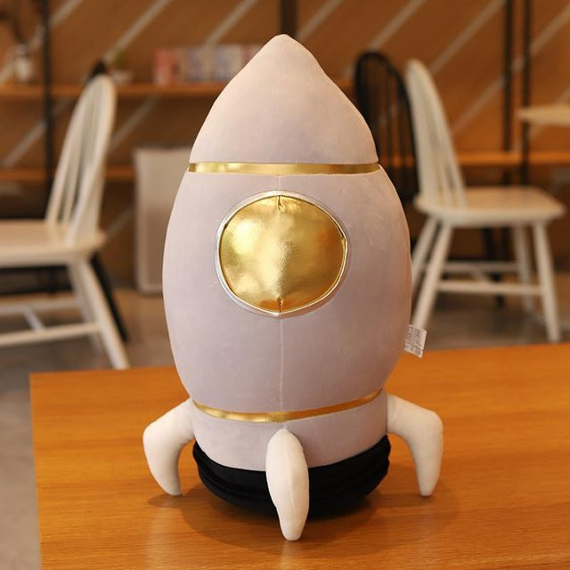 Kidsly Plüsch-Astronaut und Raumschiff-Spielzeug, Weltraum, 60cm, ab 14 Jahren - Bild 1