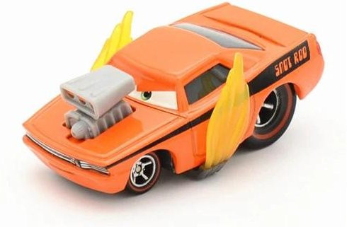 Pixar Disney Cars Lightning McQueen Finn Mcmissile Luigi Guido Sheriff Hook, Spielzeugauto, 1:55, ab 4 Jahren - Bild 1