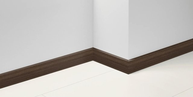 Parador Sockelleiste SL 18 Eiche D007 Braun mit Kabelkanal aus MDF, H x B x T: 70 mm x 17 mm x 2200 mm - Bild 1