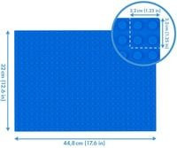 Hubelino Bausteine Grundplatte blau ab 18 Monaten - Bild 1