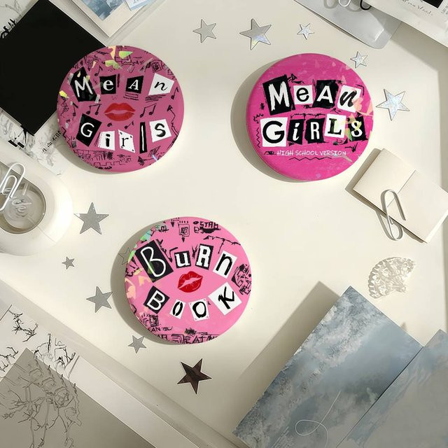 Brosche M-Mean G-Girls Laser Abzeichen, Unisex - Bild 1