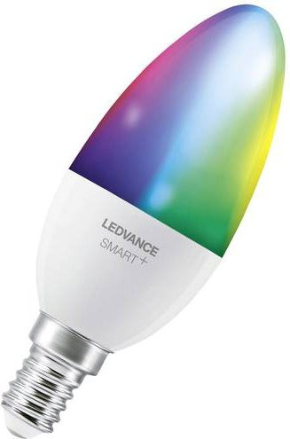 LEDVANCE SMART+ WiFi Smart Bulb Kerzenform RGBW Multicolour E14 5 W 2700K - Bild 1