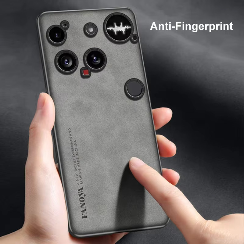 Luxus PU Leder Schutzhülle für Nothing Phone 3A Pro und Nothing Phone 3 5G in Blau und Multicolour, Stoßfeste Matte Silikon Rückseite - Bild 3