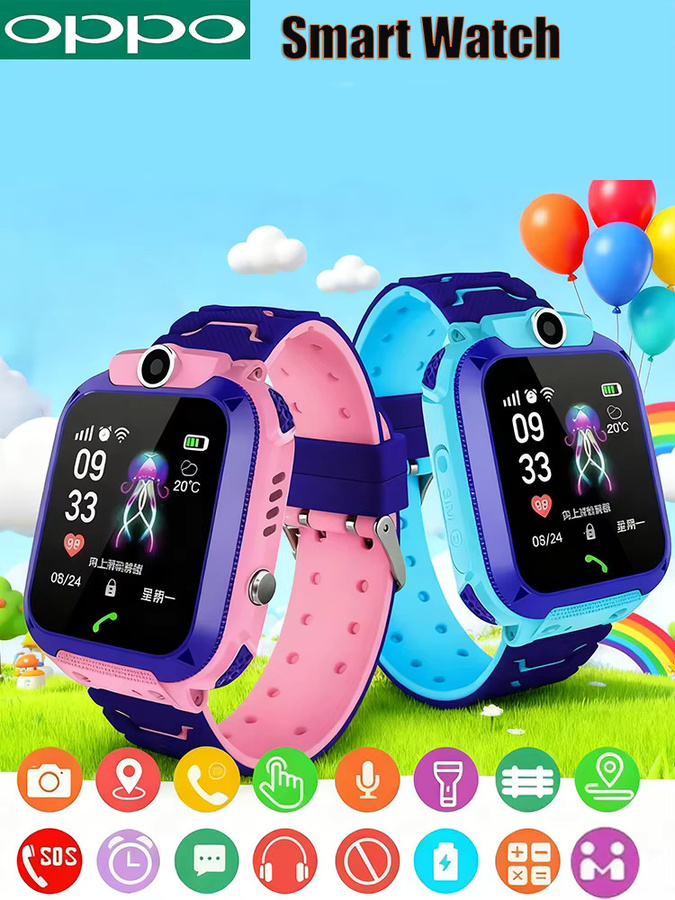 Oppo 4G Kinder-Smartwatch mit Anruffunktion und Kamera in Pink - Bild 5