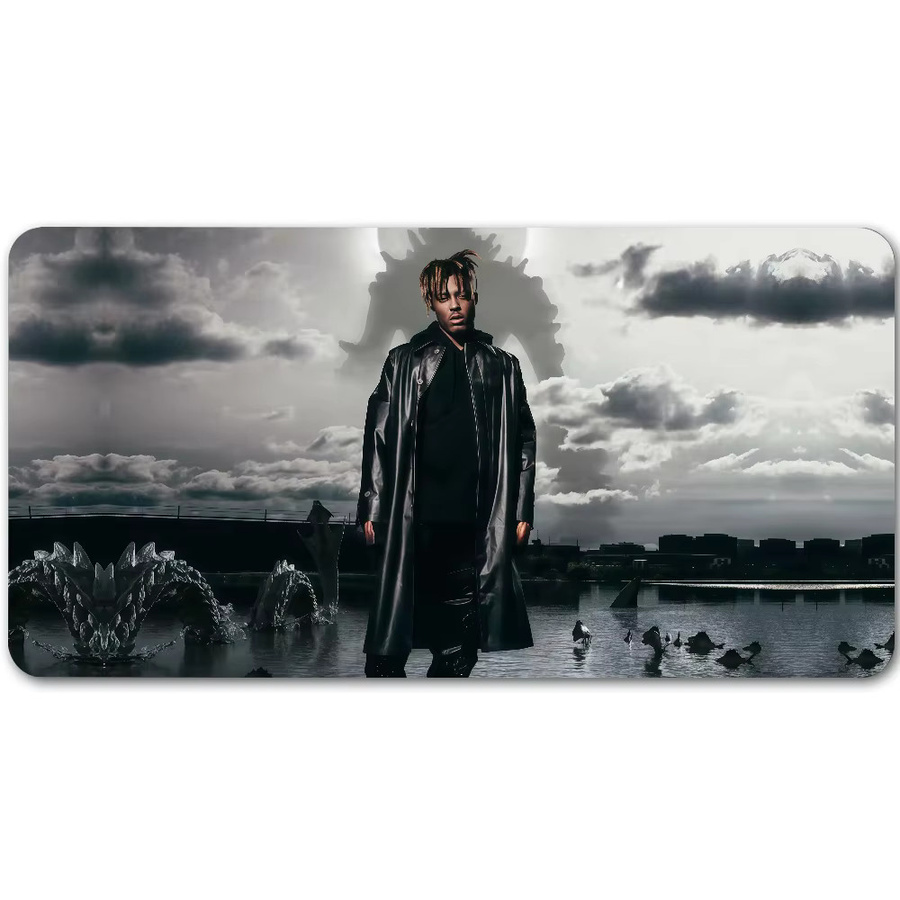 J-Juice Wrld Mauspad Multicolor rutschfeste Schreibtischunterlage aus Gummi für Gamer und PC-Zubehör - Bild 7