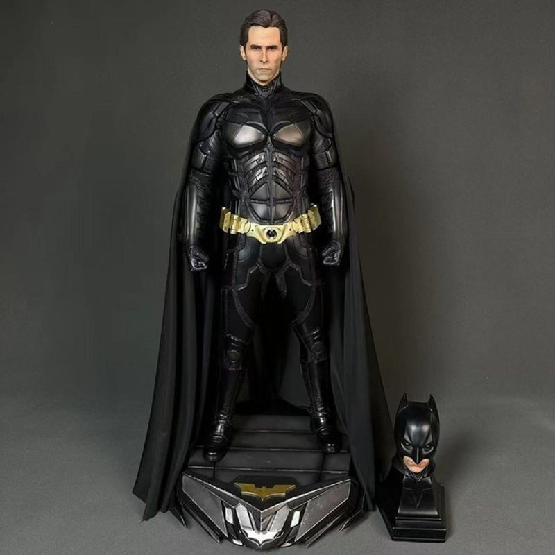 Bandai Dark Knight Batman 1/3 Bell Edition Statue Modell in Schwarz, Höhe: 68 cm - Bild 1