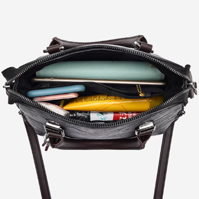 Yogodlns Handtasche, PU Leder, Damen - Bild 2