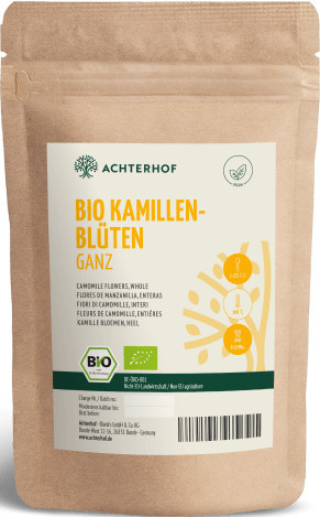 Achterhof Kamillenblüten ganz Bio 250 g - Bild 1