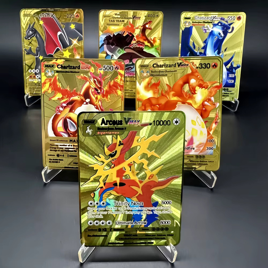 Potdemiel Pokémon Sammelkarten, Metall, Englisch, Bunt / Mehrfarbig - Bild 3