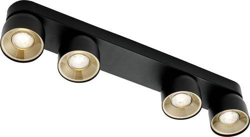 Nordlux Pitcher 2310430103 Deckenleuchte GU10 Schwarz mit verstellbarem Reflektor - Bild 1