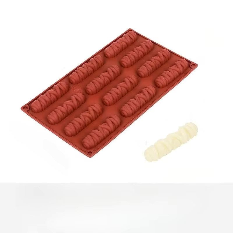 Woll Silikon-Muffin-Form mit 12 Mulden, antihaftbeschichtet, rot - Bild 4