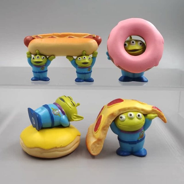 Disney Toy Story Alien Actionfigur, 4-teiliges Set - Bild 1
