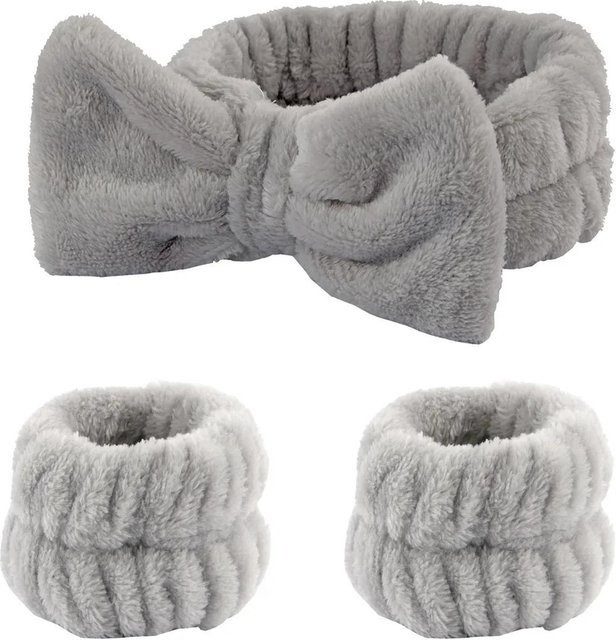 LChome Armband-Set, Stirnbänder, grau, Damen und Mädchen - Bild 1