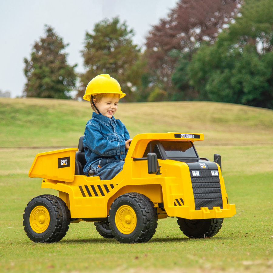 Aiyaplay Elektrischer Kinderbagger, mit Fernbedienung, Gelb, ab 3 Jahre - Bild 2