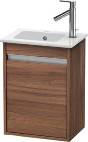 Duravit Waschtischunterschrank Ketho wandhängend in Nussbaum Natur, B/T/H: 40 x 28,5 x 55 cm - Bild 1