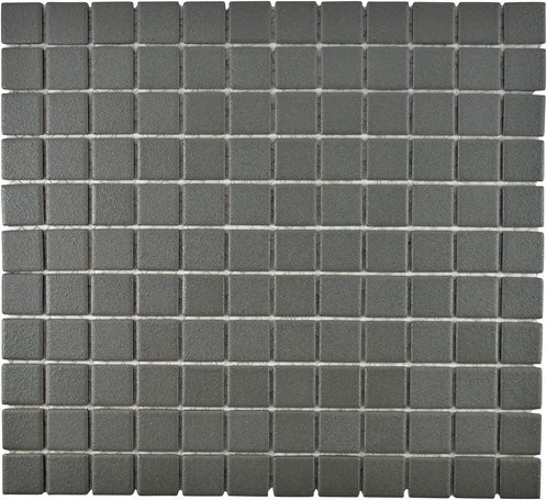 HuH Mosaikfliese Antislip Grau, Keramik Wandbelag und Bodenbelag, B: 30 cm, L: 32,6 cm - Bild 1
