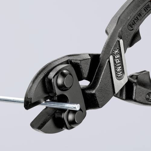 Knipex CoBolt Kompakt-Bolzenschneider schwarz aus Chrom-Vanadium-Stahl 200 mm - Bild 1