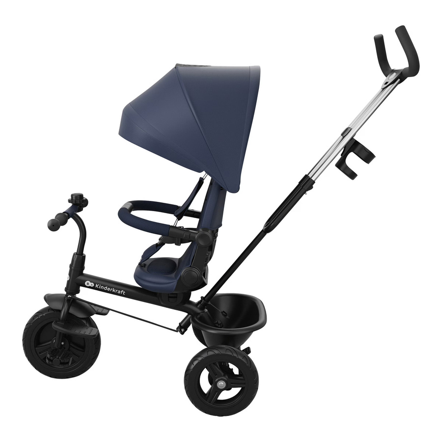 Kinderkraft ASTON 2 PLUS Dreirad, ab 1 Jahr, Blau - Bild 3