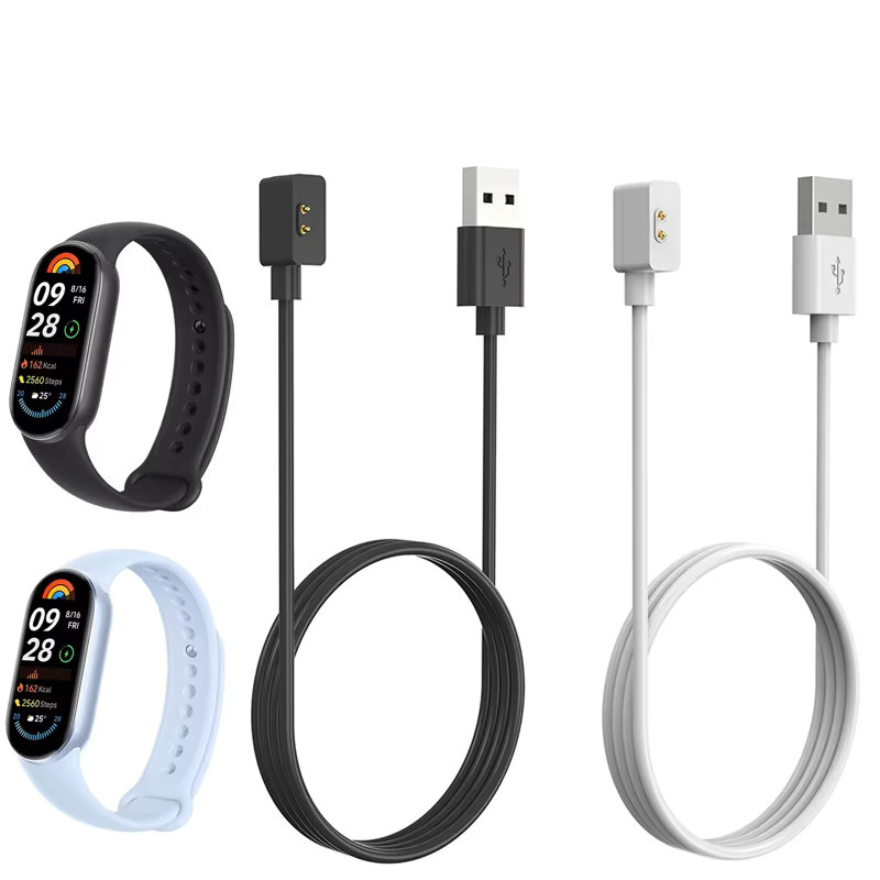 Xiaomi USB-Ladekabel Power Adapter für Mi Band 9, 8, Pro und Active in Schwarz - Bild 3