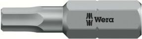 Wera Sechskant-Bits 840/1 Z Innensechskant in Silber, Größe 4,0 mm, Länge 25 mm, 10 Stück - Bild 1