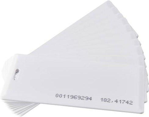 Sygonix SY-6440256 Transponder-Karte 10er Set EM Karte 125kHz in Weiß, nicht überschreibbar - Bild 1