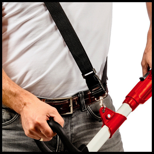 Einhell Power X-Change Akku-Rasentrimmer GE-CT 36/30 Li E-Solo Schwarz mit Split-Schaft und Tragegurt - Bild 2