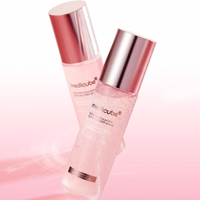 medicube PDRN Kollagen Glow Jelly Mist Serum, 2x 100 ml, Unisex - Bild 1