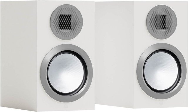Monitor Audio Gold 50 6G Regallautsprecher Paar Weiß Seidenmatt - Bild 1