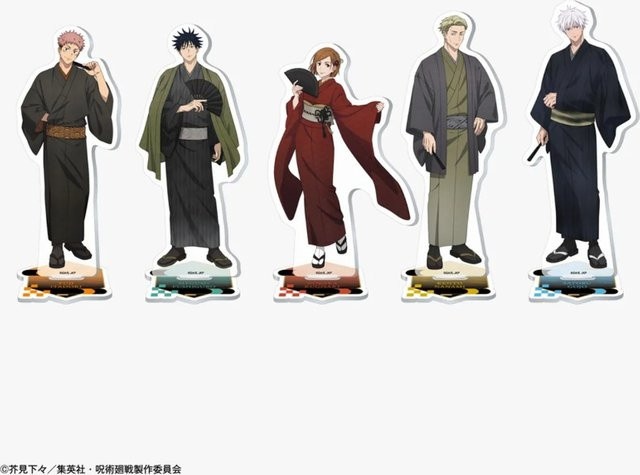 Bandai Jujutsu Kaisen Acryl-Standfigur Itadori Yuji Gojo Satoru, Zubehör - Bild 1
