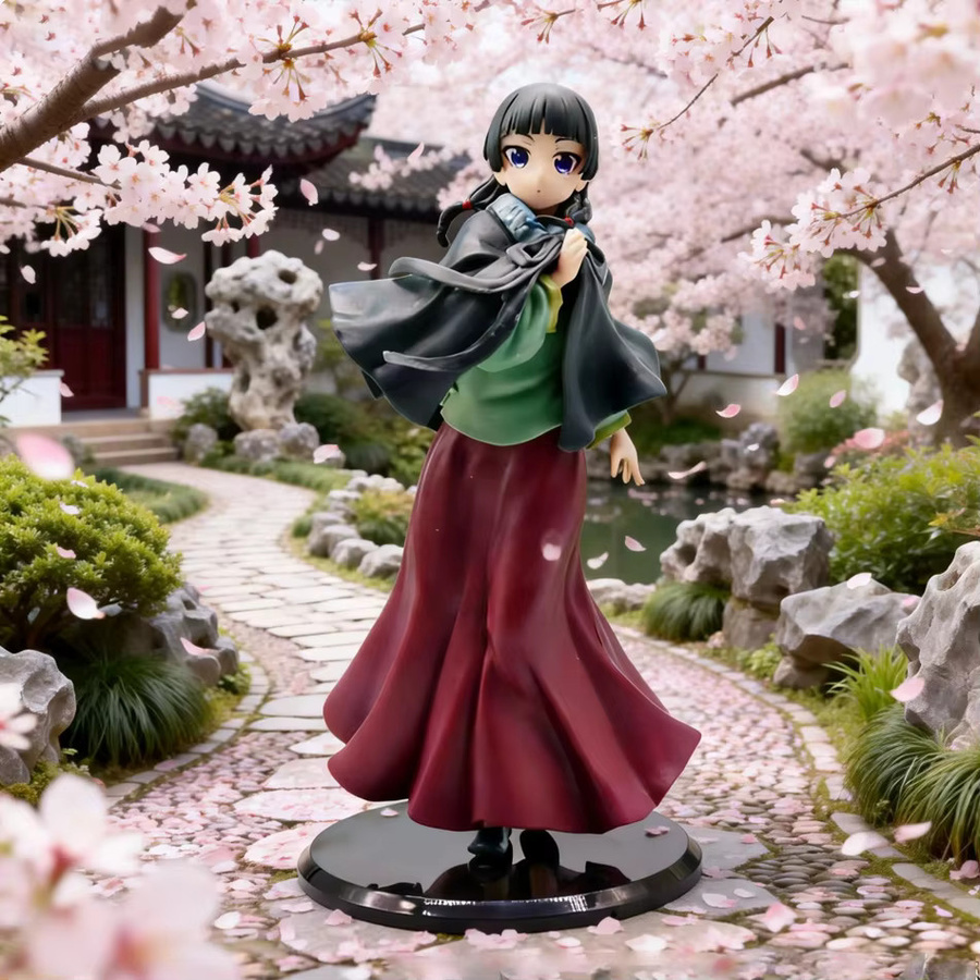 The Apothecary Diaries Maomao mit Umhang, Anime-Modellfigur, 21cm - Bild 3