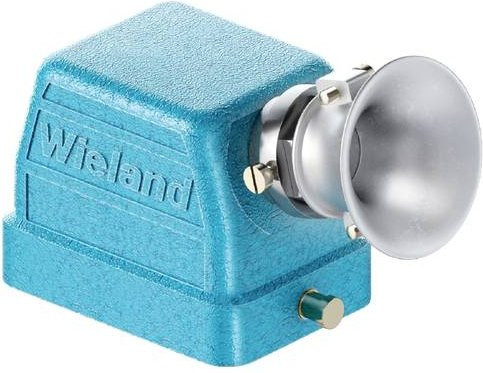 Wieland Electric Gehäuseoberteil 70.350.0636.3 in Türkis - Bild 1
