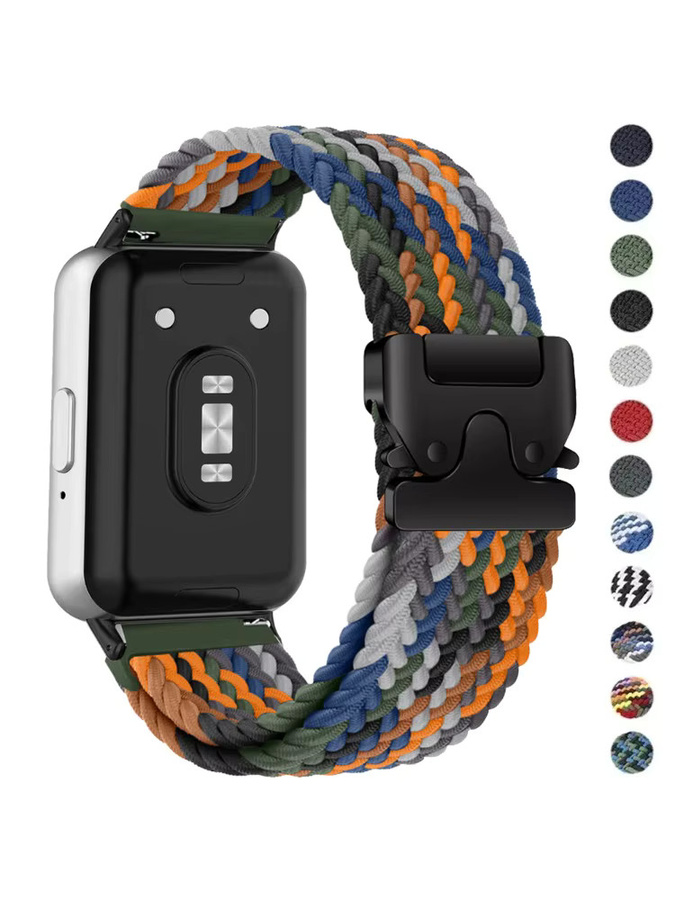CAOWTAN Uhrenarmband für Samsung Galaxy Fit 3, Nylon, Multicolor, Unisex - Bild 6