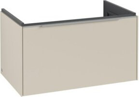 Villeroy & Boch Waschtischunterschrank Subway 3.0 Wandhängend in Beige Matt, B/T/H: 77,2 x 42,9 x 47,8 cm - Bild 1