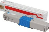 Original OKI Toner 44469706 Cyan für Laserprinter mit 2000 Seiten Reichweite - Bild 1