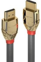 Lindy Gold Line HDMI Kabel mit Ethernet in Grau, 15,0 m, 4K Unterstützung - Bild 1