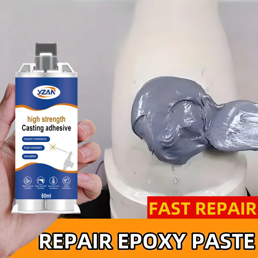 JXVX Schweißfester Epoxid-Gießklebstoff für Metalle, Kunststoffe und Zement - Bild 2